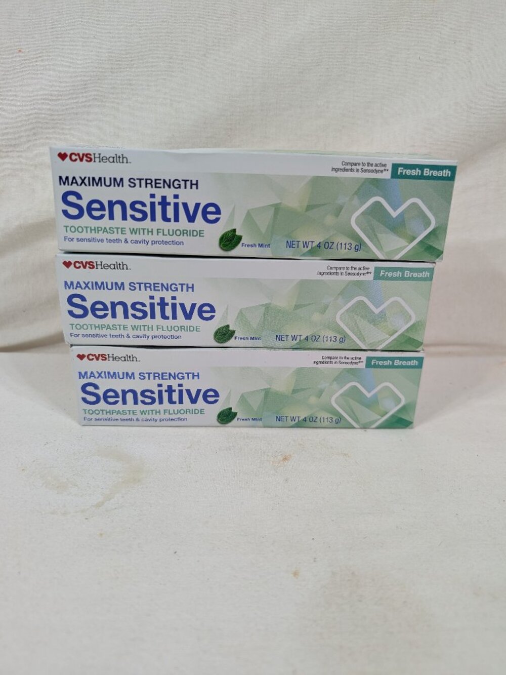 CVS Maximum Strength Sensitive Toothpaste